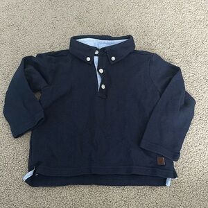Janie and Jack size 2T long sleeve polo